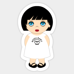 Skull Baby Sticker